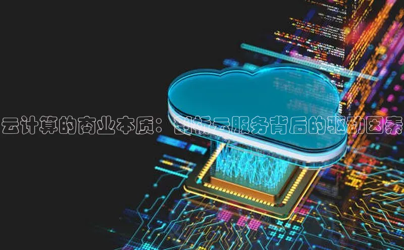 金年会金字招牌诚信至上|金年会首页赛富乐斯云计算的商业本质：剖析云服务背后的驱动因素