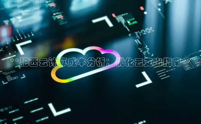 金年会电子游戏app诸葛科技**肥西云计算成本分析：优化云支出指南**